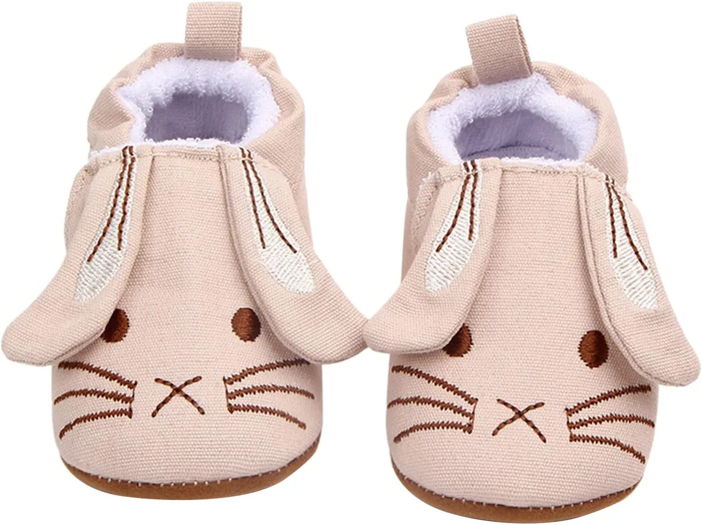 Infant Toddler Shoes Soft Sole Toddler Shoes 3D Little Ear Cartoon Embroidery Princess Shoes Beach Shoes for Kids