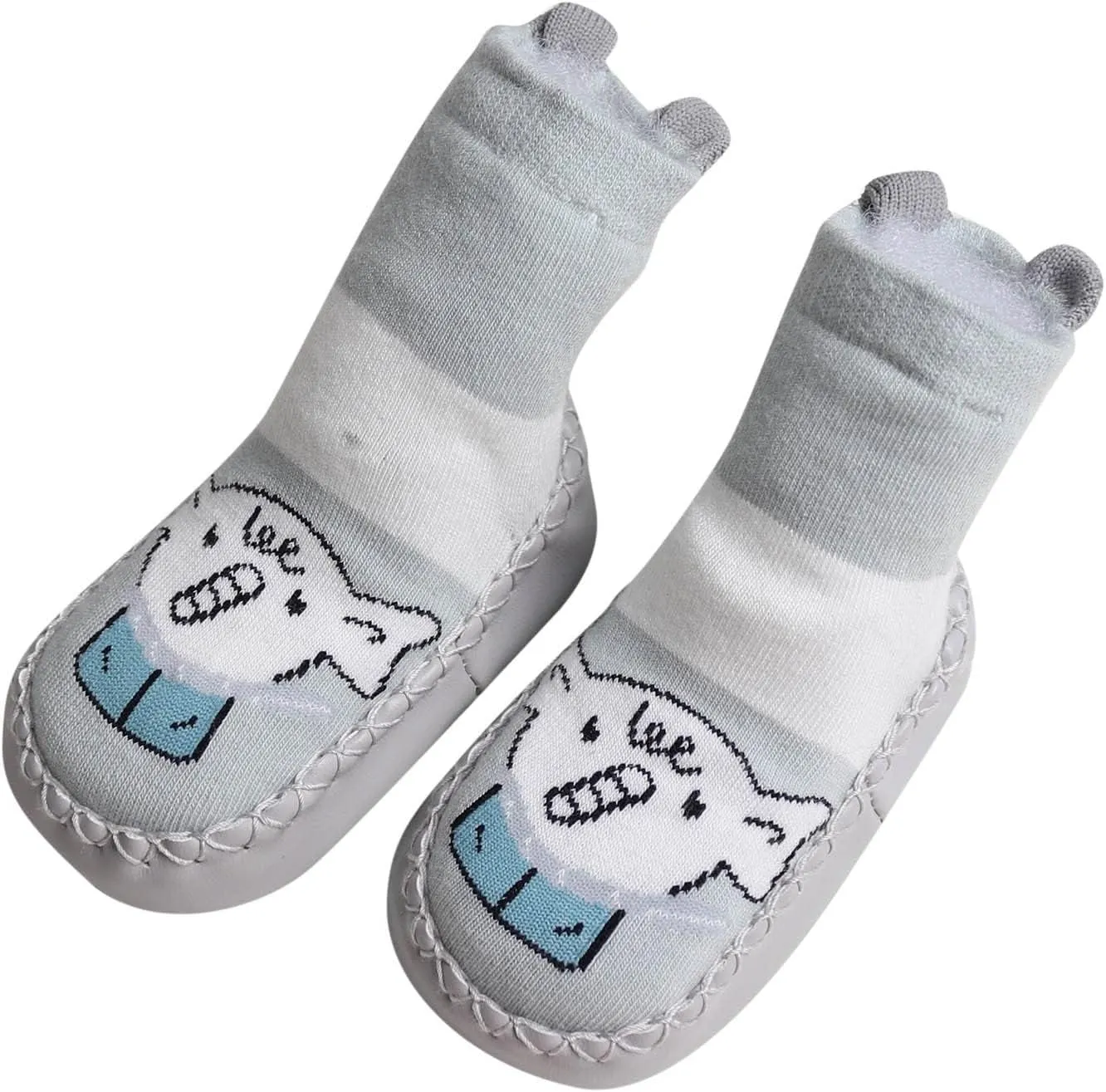 Infant Toddler Shoes Soft Sole Toddler Shoes Cartoon Animal Print Non Slip Breathable Socks Toddler Boy Shoes Athletic