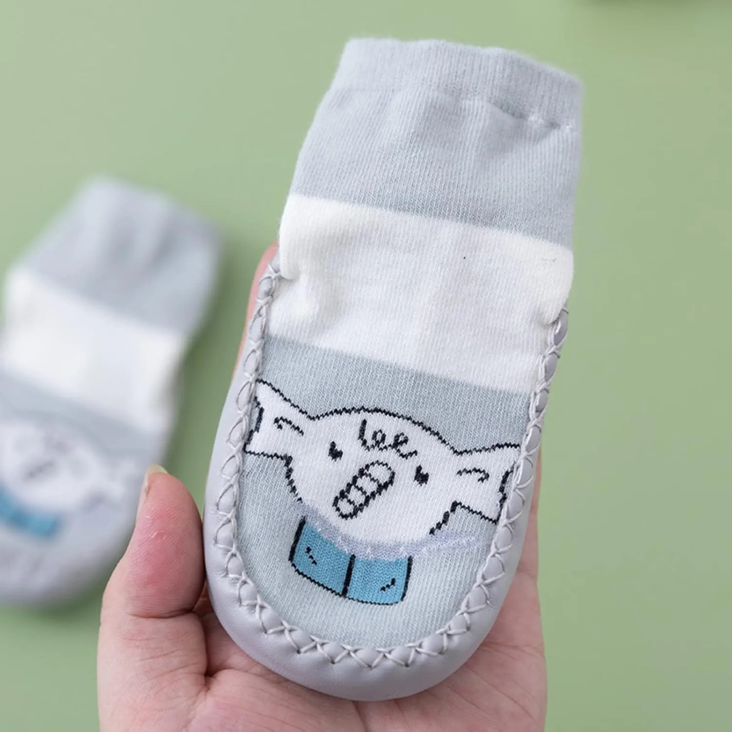 Infant Toddler Shoes Soft Sole Toddler Shoes Cartoon Animal Print Non Slip Breathable Socks Toddler Boy Shoes Athletic