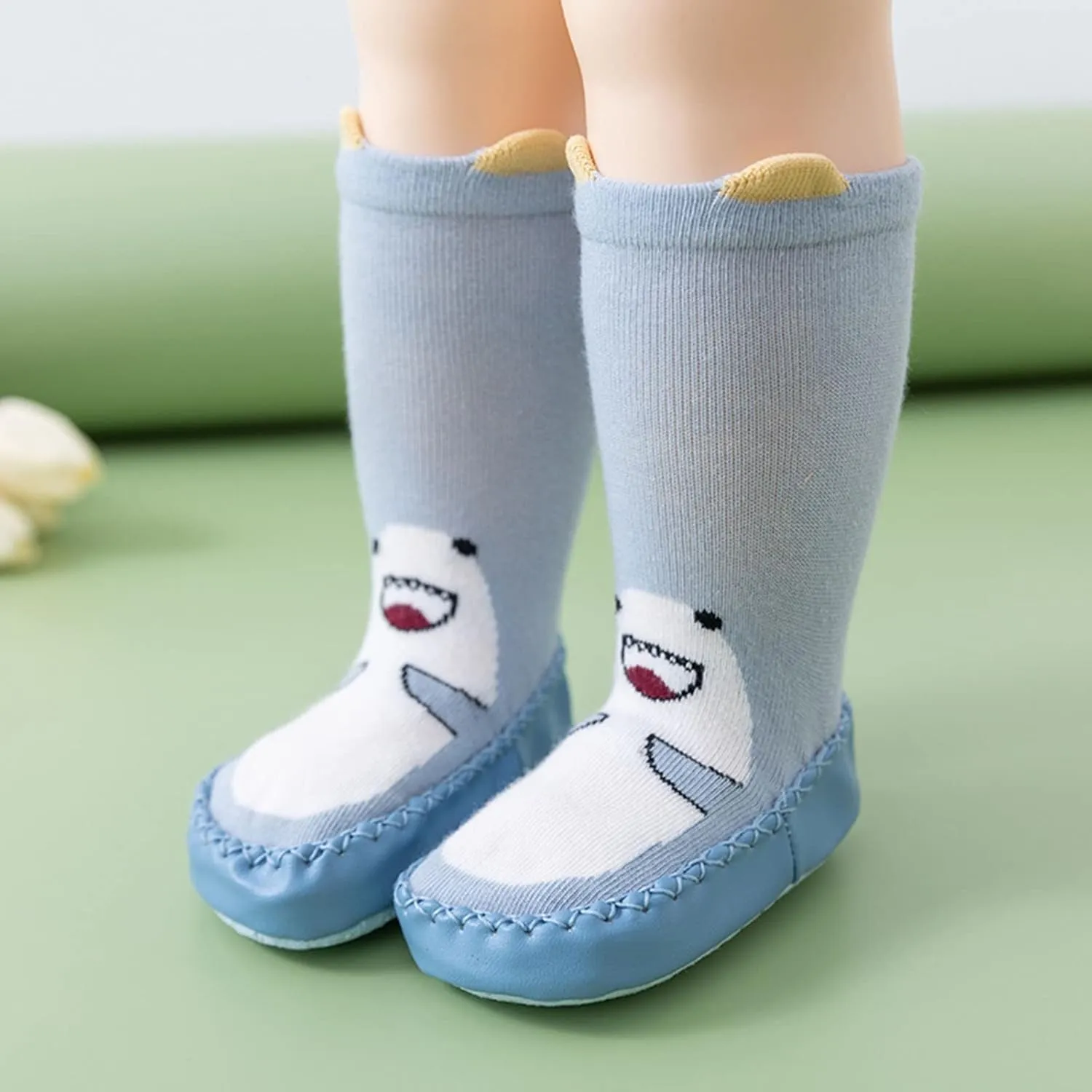 Infant Toddler Shoes Soft Sole Toddler Shoes Cartoon Print Breathable Non Slip Socks Socks Shoes Natives