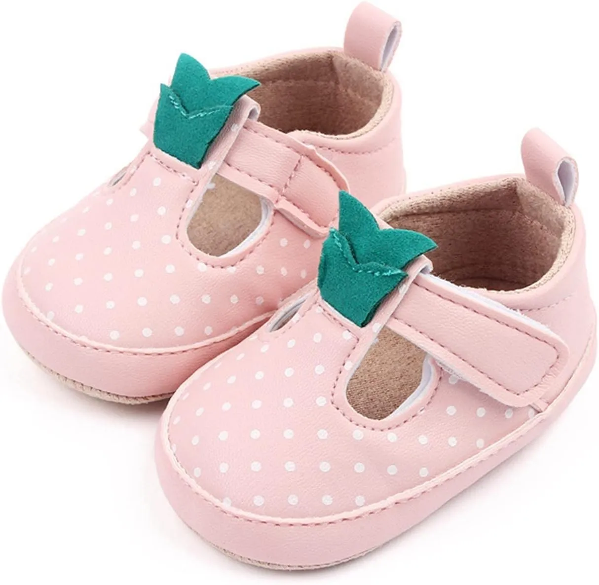 Infant Toddler Shoes Soft Sole Toddler Shoes Polka Dots Non Slip Breathable Princess Shoes Water Girls Shoes