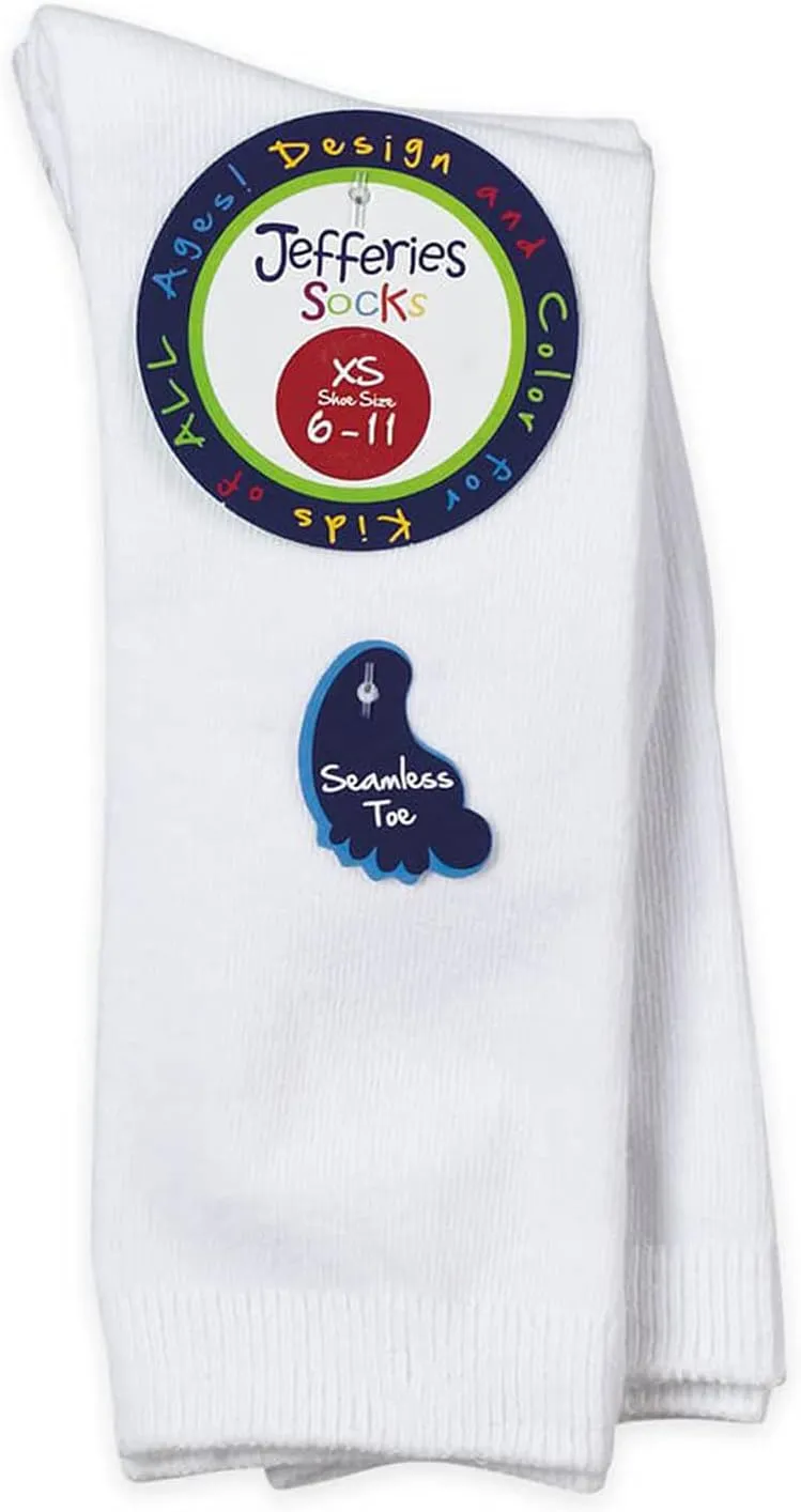 Jefferies Socks Baby Girls Boys Seamless Dress Knee High Socks 2 Pair Pack