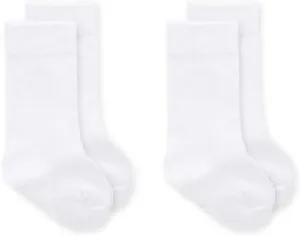 Jefferies Socks Baby Girls Boys Seamless Dress Knee High Socks 2 Pair Pack