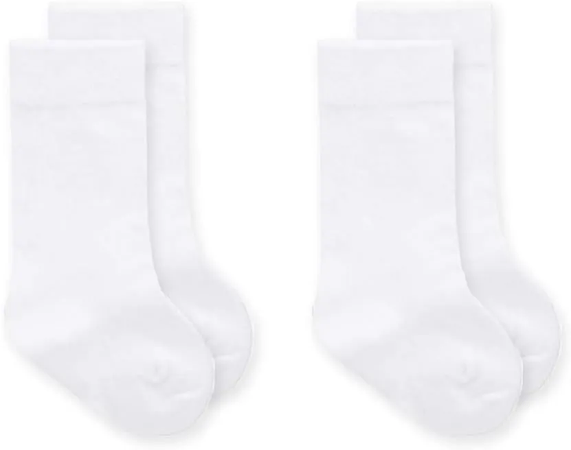 Jefferies Socks Baby Girls Boys Seamless Dress Knee High Socks 2 Pair Pack