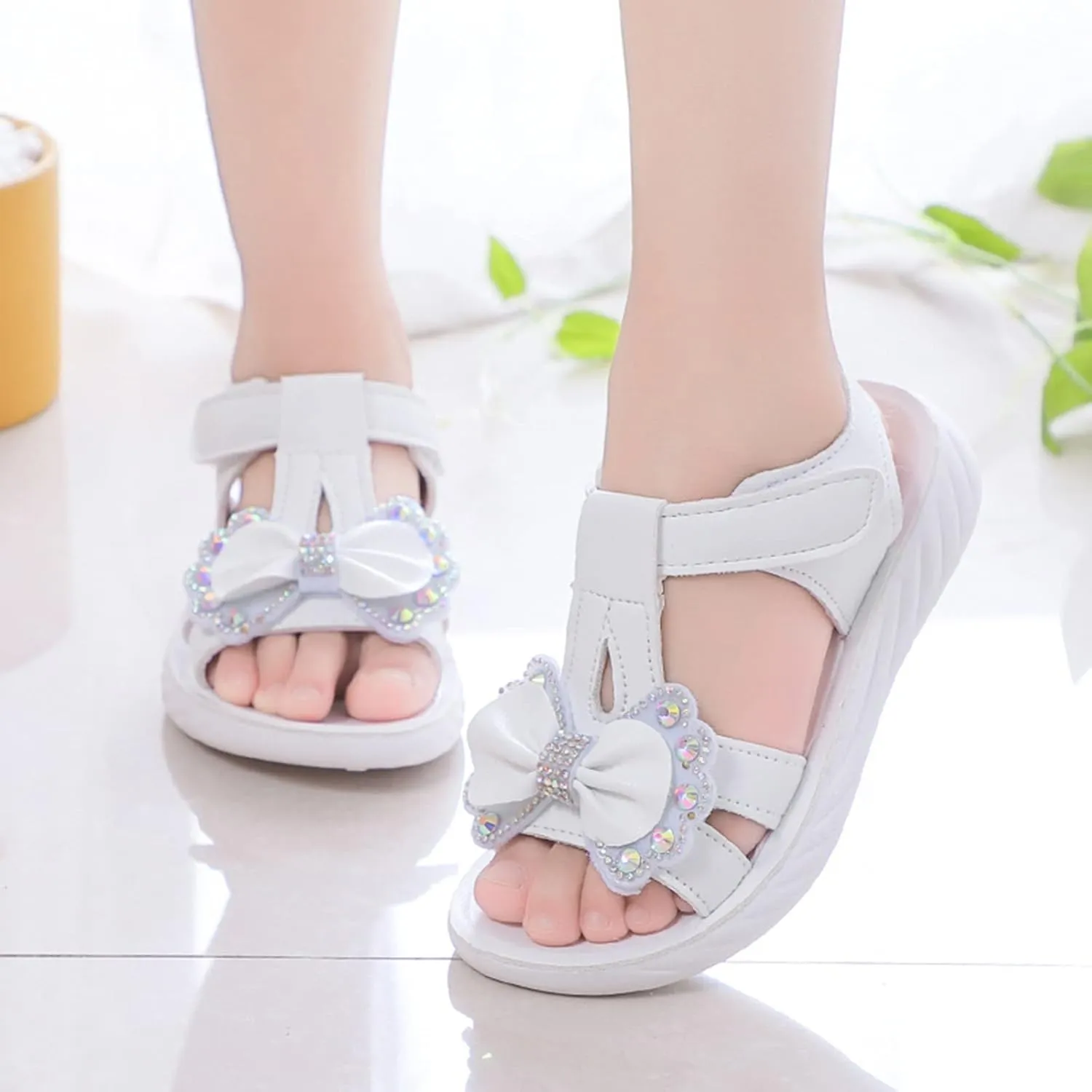 Jelly Baby Shoes Children Shoes Summer Sandals Fashion Little Girls Soft Soles Children Girls Sneaker Sandals Size 13
