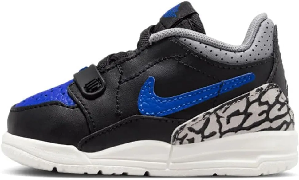 Jordan Legacy 312 Low Infant/Toddler Shoes (CD9056-041,Black/Game Royal-White-Cement Grey) Size 6
