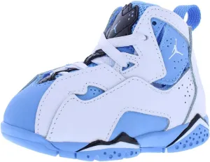 Jordan True Flight Baby/Toddler Shoes (343797-107, White/Yellow Ochre/Black)