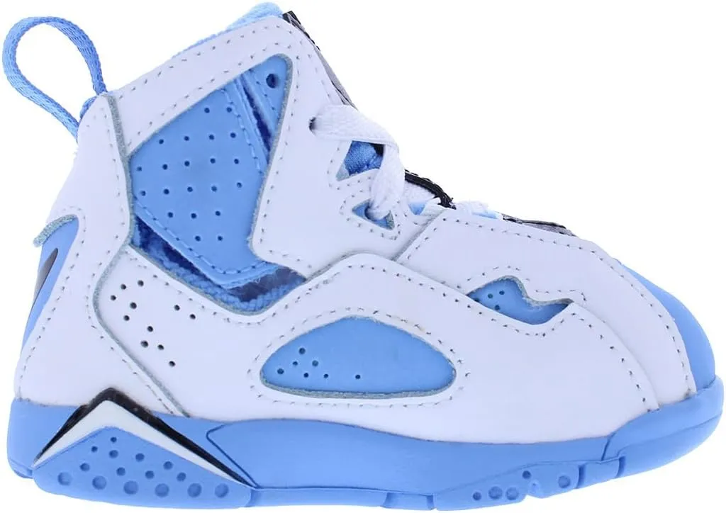 Jordan True Flight Baby/Toddler Shoes (343797-107, White/Yellow Ochre/Black)