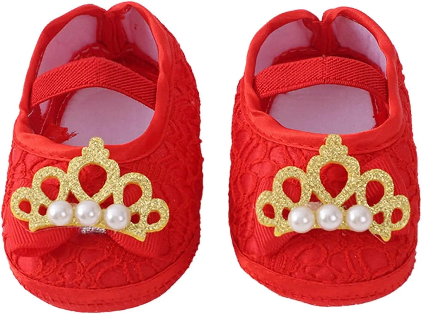 Kid House Shoes Baby Shoes Fashion Soft Sole Toddler Shoes Pearl Dress Flower Princess Shoes Toddler Slip on Shoes