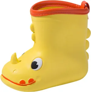 Kids Rain Boots Toddler Cute Cartoon Rain Shoes Infant Waterproof Rubber Mud Boots for Girls Boys with Soft Sole
