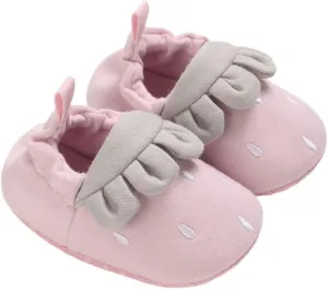 Kids Shoe Slides Newborn Baby Spring Fall Cute Cartoon Strawberry Non Slip Floor Shoes Toddler Socks 0 1 Years Old