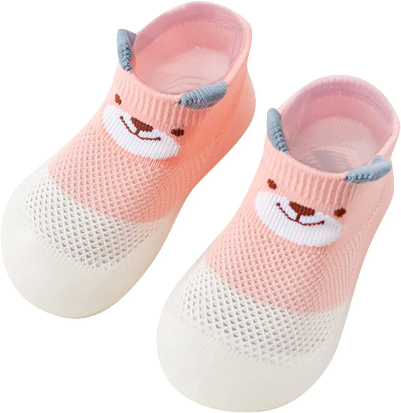 Kids Soft Boys Baby Anklet Girls Cartoon Slipper Shoes Rubber Breathable 036Months Toddler Summer Sole Baby Sock