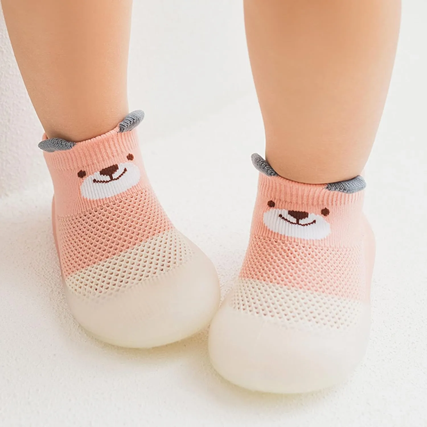 Kids Soft Boys Baby Anklet Girls Cartoon Slipper Shoes Rubber Breathable 036Months Toddler Summer Sole Baby Sock