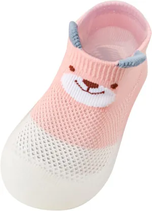 Kids Soft Boys Baby Anklet Girls Cartoon Slipper Shoes Rubber Breathable 036Months Toddler Summer Sole Baby Sock