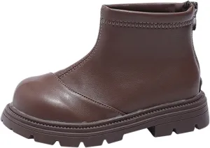 Leather Soft Booties For Toddler Baby Boys Girls Kids aterproof Boots Sole Non Slip Shoes Light Comfy Fashion Boots
