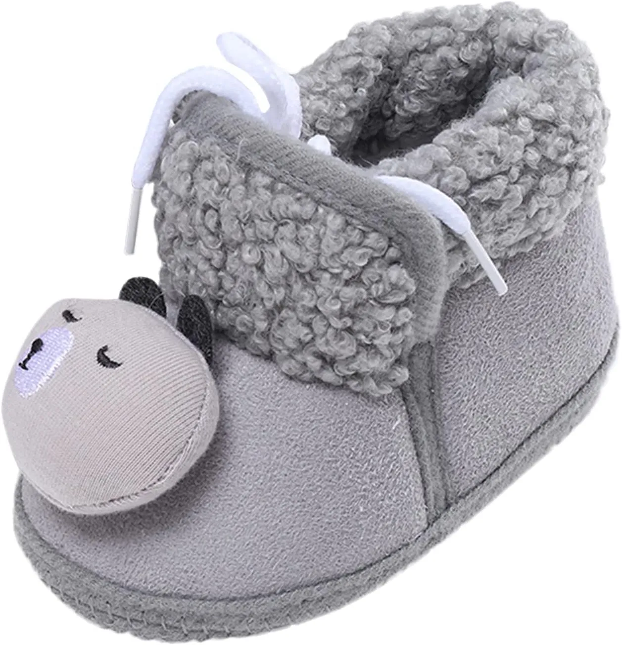 Little Girls Autumn Boots Baby Girls Boys Warm Shoes Soft Sole Booties Snow Boots Comfortable Shoes Infant Boots