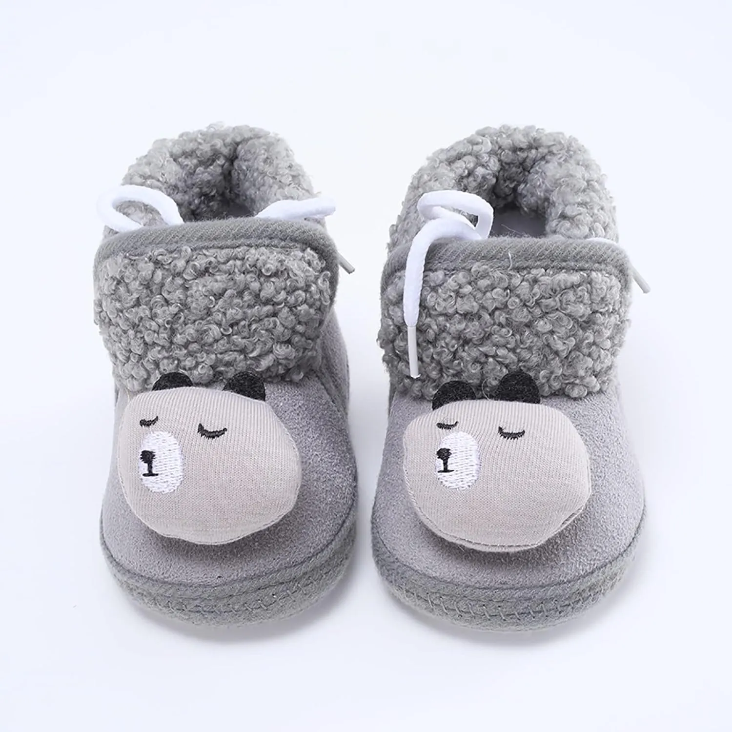 Little Girls Autumn Boots Baby Girls Boys Warm Shoes Soft Sole Booties Snow Boots Comfortable Shoes Infant Boots