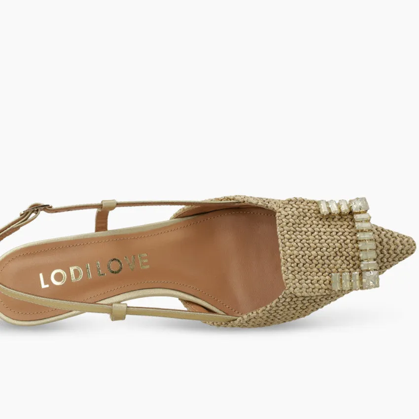 Lodi H7 Brown Slingback