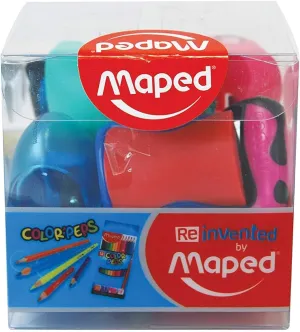 Maped Assorted Sharpners 9 Pcs