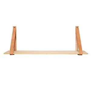 MDBLYJ Decorative Frame, Wall Belt Rack, Wall Hanging Wall Shelf (Color : A, Size : 50x20x2cm)