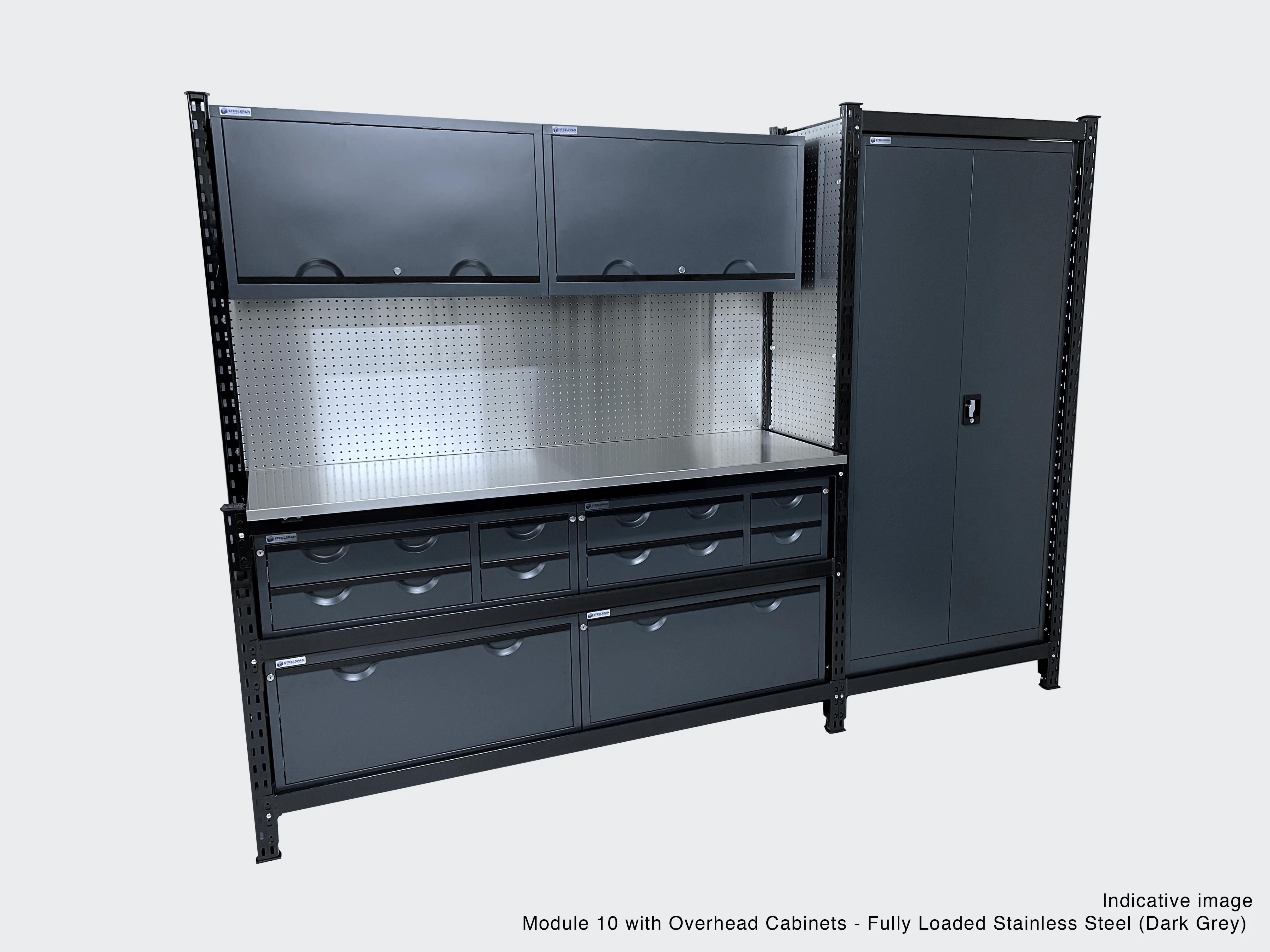 Module 10 with Overhead Cabinets