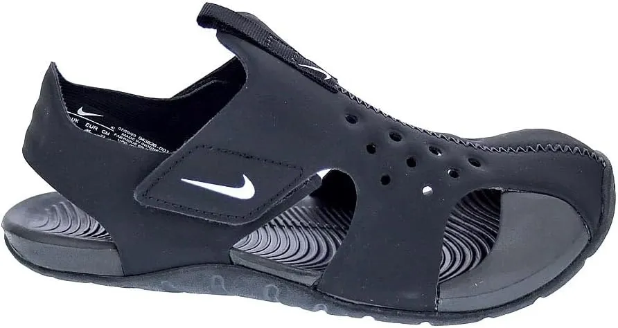 Nike Toddler Sunray Protect 2 (TD) Black White, 9 Toddler
