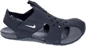 Nike Toddler Sunray Protect 2 (TD) Black White, 9 Toddler