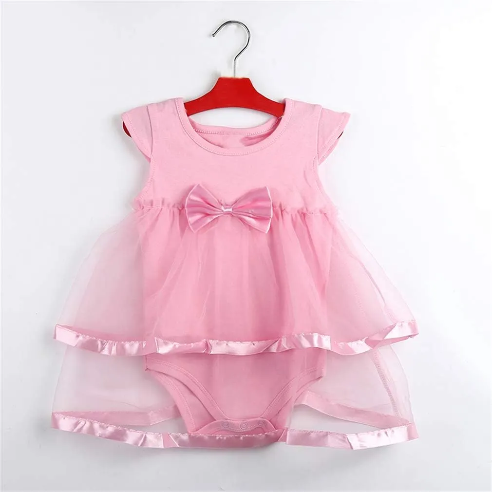 Niyage Baby Girls Clothes Dress Flowers Romper Sets Infant Tutu Bodysuit Party Outfits