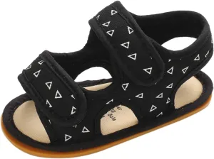Non-Slip Boys Flat Girls Shoes Rubber Walking Sole Prewalker Sandals Baby Soft Baby Shoes Toddler Sandals Size 8