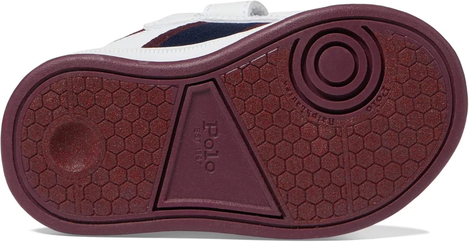 POLO RALPH LAUREN Baby-Boy's Heritage Court Ii Bear Ez (Toddler) Sneaker