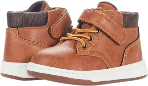POLO RALPH LAUREN Baby Boy's Polo Court Sneaker Boot PS (Toddler) Tan Burnished 6 Toddler M