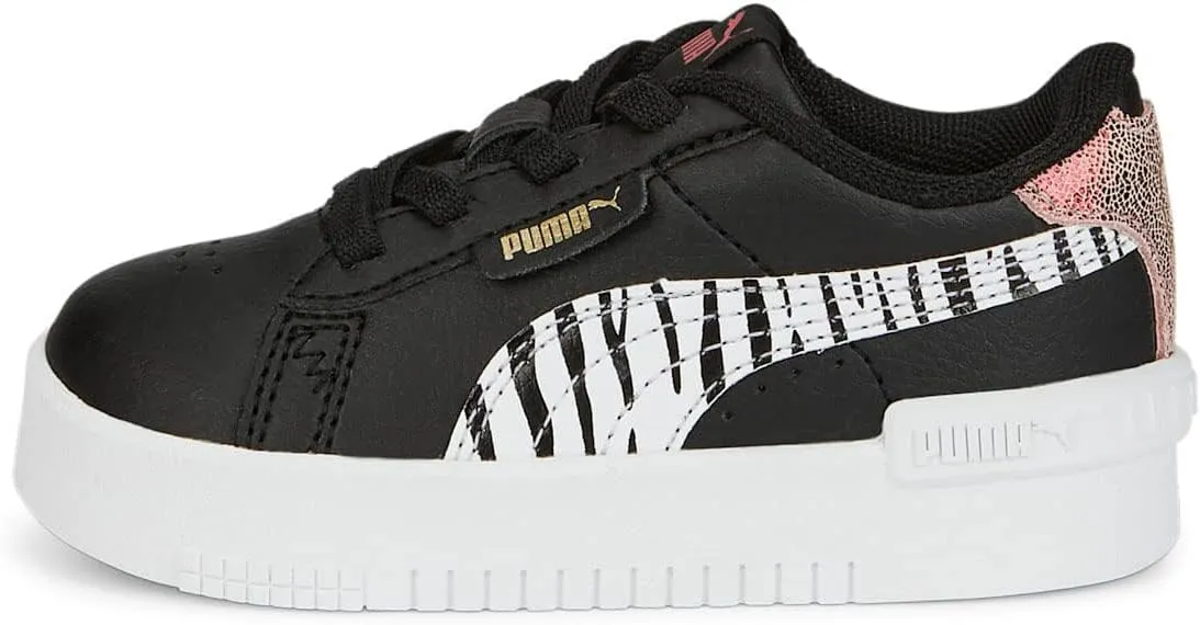 Puma - Infants Jada Roar Ac Shoes, Size: 9 M US Toddler, Color: Puma Black/Puma White/Salmon/Puma Team GOL