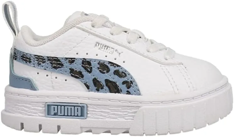 Puma - Infants Mayze Wild Ac Shoes, Size: 6 M US Toddler, Color: Puma White/Blue Wash