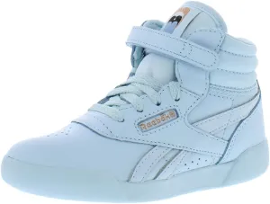 Reebok Cardi B Freestyle Hi Infant/Toddler Shoes Size 7, Color: Glass Blue