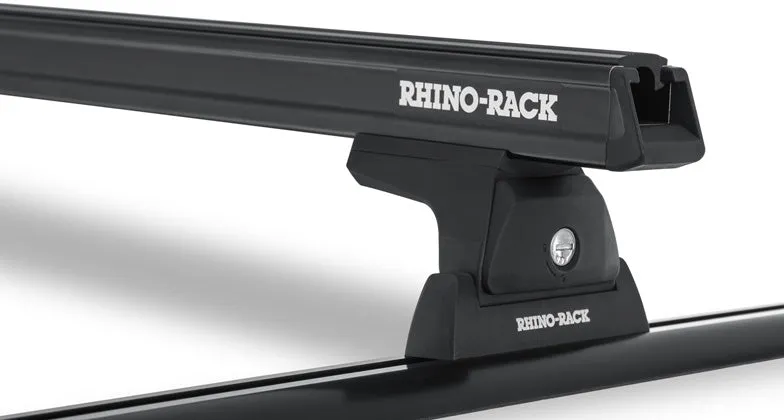 Rhino-Rack Heavy Duty RLT600 2 Bar Trackmount Roof Rack Jeep Wrangler JK 07-18