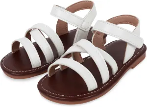 SEAUR Toddler Girl Sandals Size 6-12 Casual Summer Beach Vacation Holiday Open Toe Shoes for Outdoor Playwear