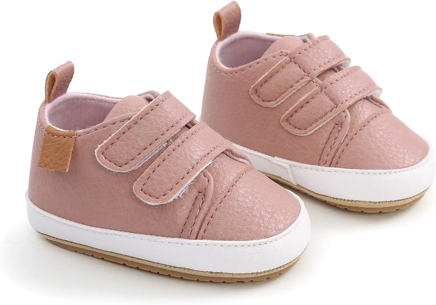 sfdgfhyf 0 to 18 Months Children Sport Shoes Leather Sneaker Shoes Boys Sole Baby -Slip Girls Soft Infant Rubber Baby