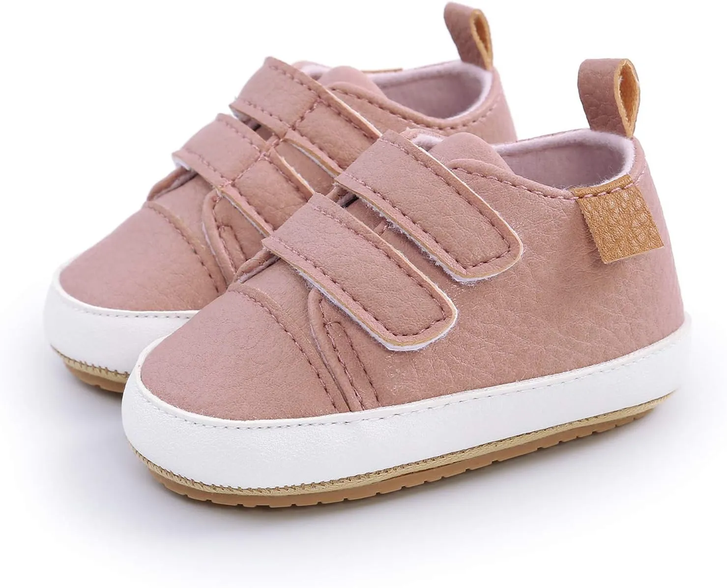 sfdgfhyf 0 to 18 Months Children Sport Shoes Leather Sneaker Shoes Boys Sole Baby -Slip Girls Soft Infant Rubber Baby