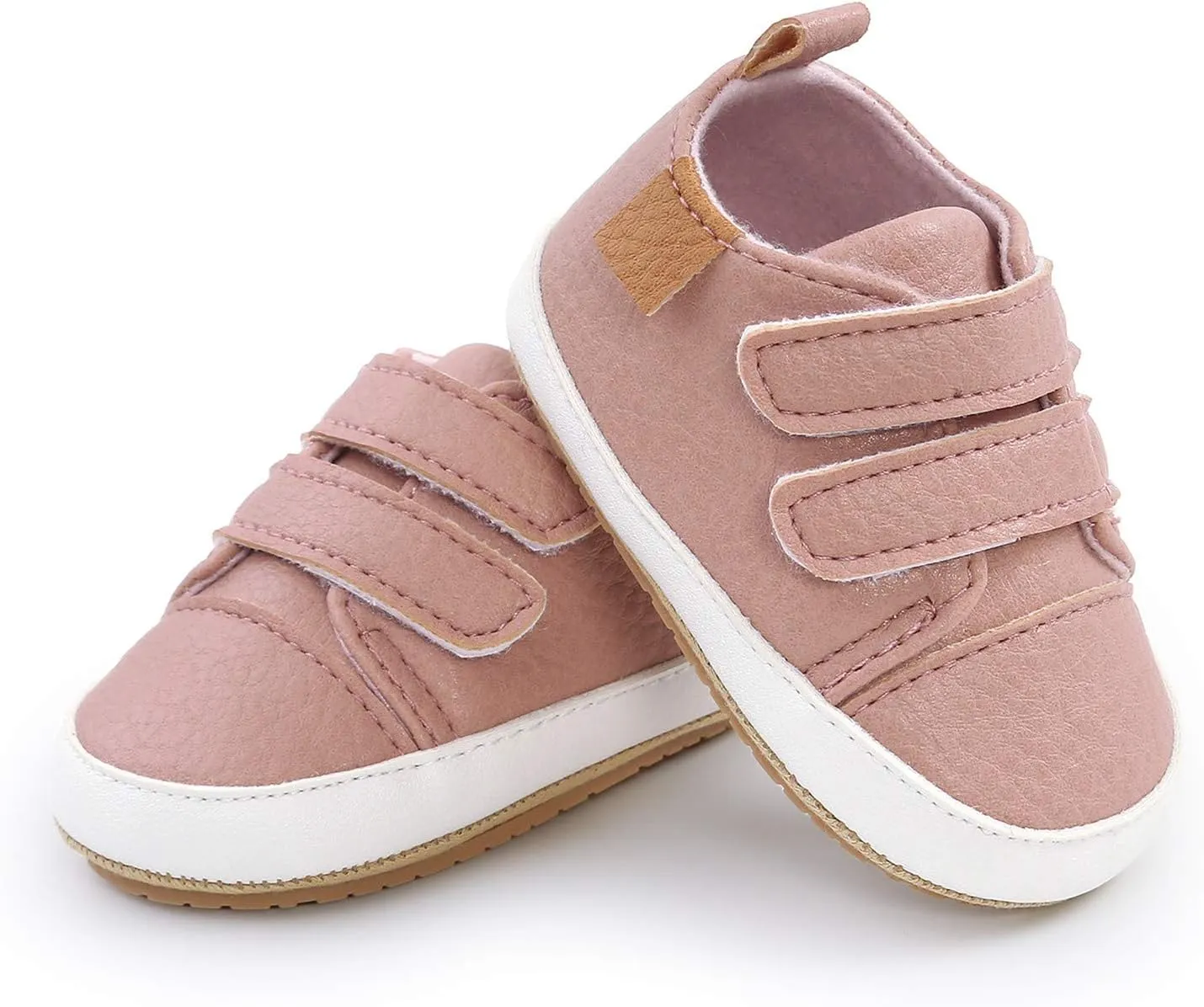 sfdgfhyf 0 to 18 Months Children Sport Shoes Leather Sneaker Shoes Boys Sole Baby -Slip Girls Soft Infant Rubber Baby