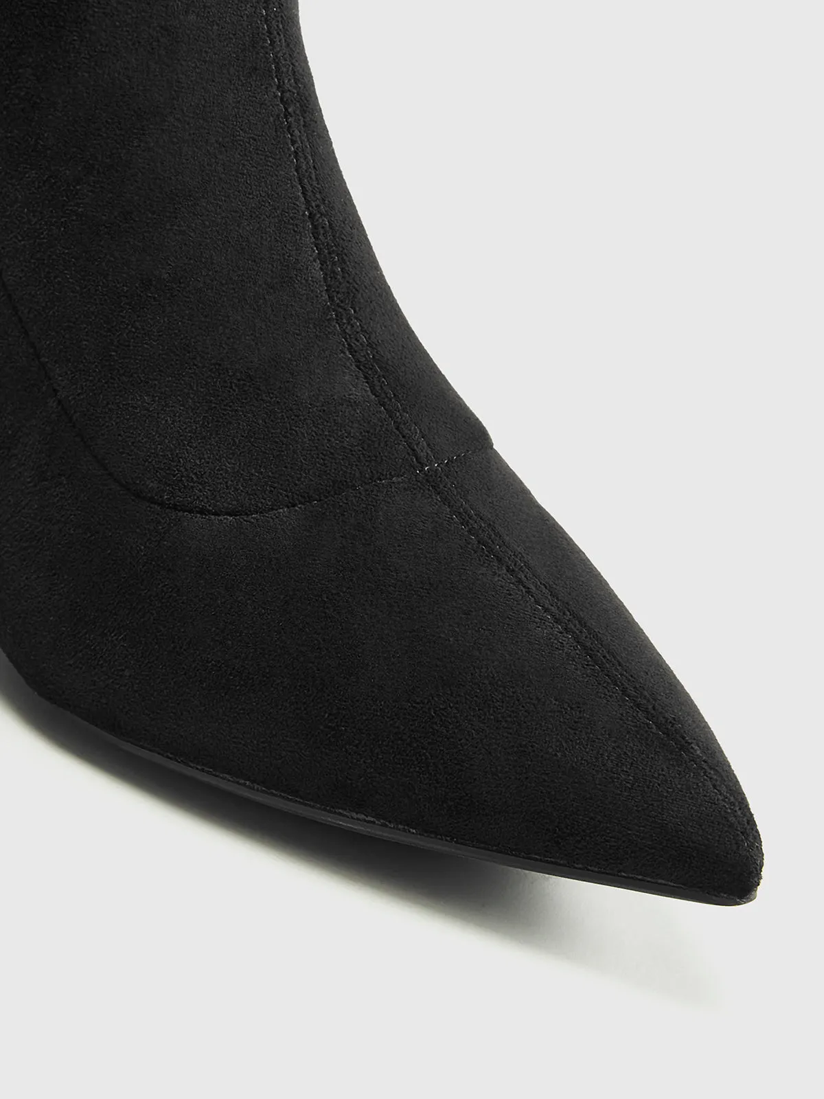 Slingback Hakken Sude Enkellaarsjes