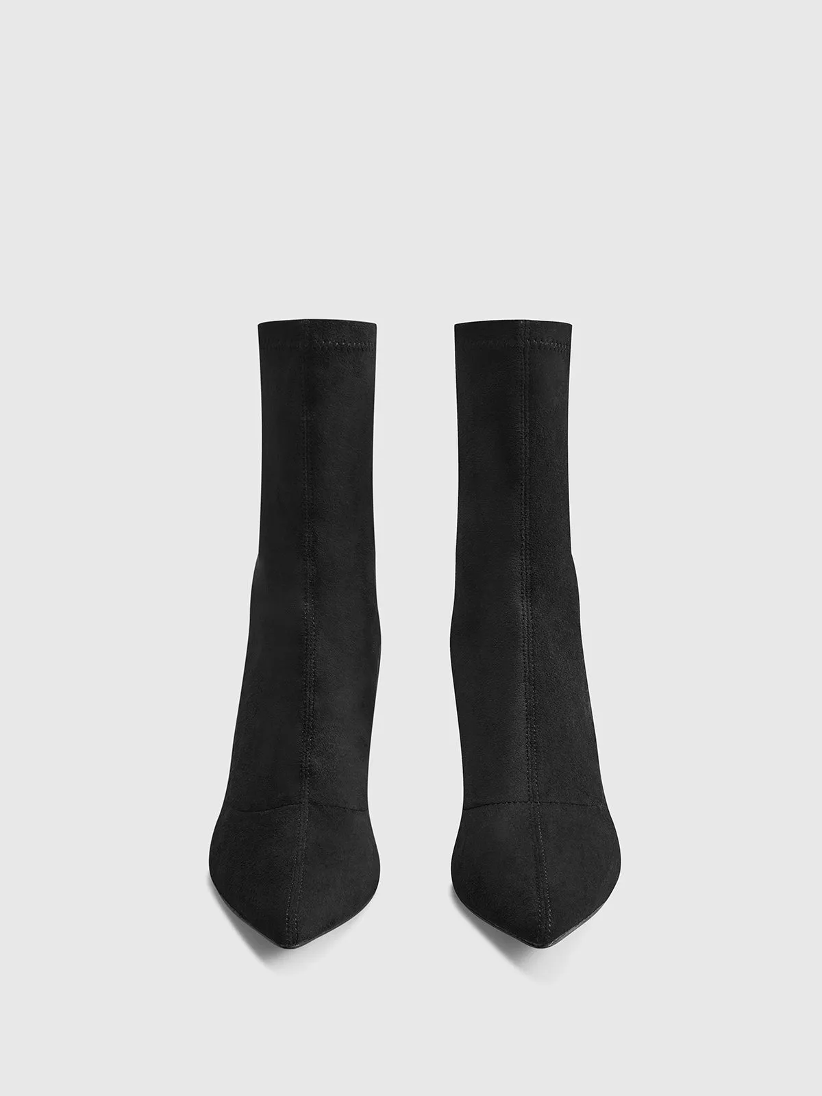 Slingback Hakken Sude Enkellaarsjes
