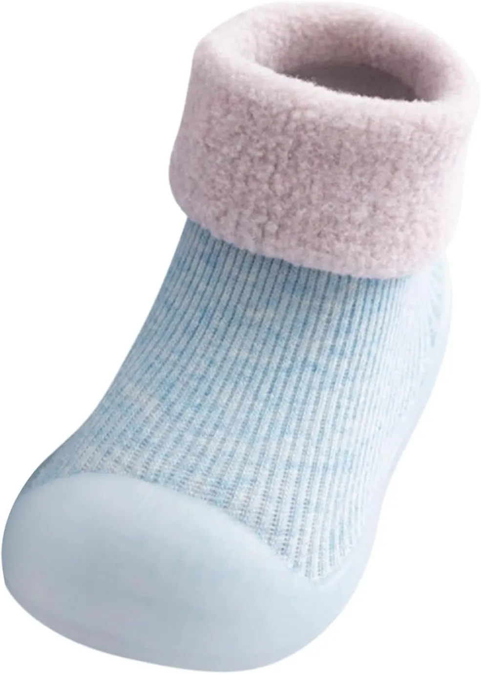Slippers for Teen Boys Girls Socks Slipper Soft Baby Boys Rubber Shoes Sole Solid Children's Slippers for Boys