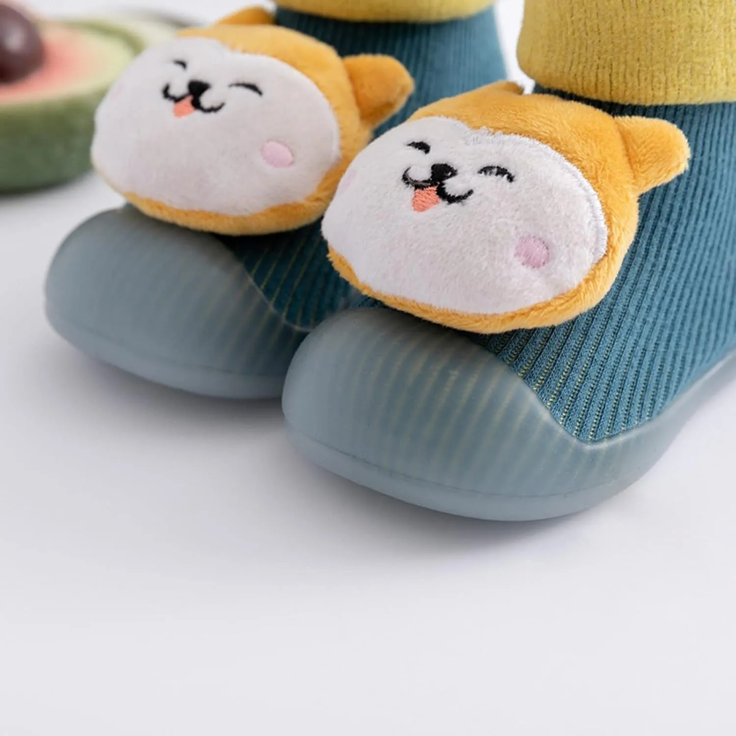 Sock Shoes Toddler Infant Cartoon Floor Slipper Soft Rubber Sole Breathable Indoor House Boys Girls Toddler Shoes
