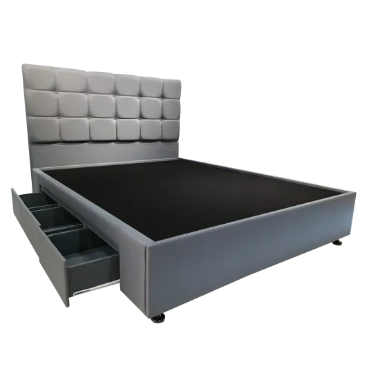 Sofia Drawer Bed - Bedframe with Headboard and Drawers