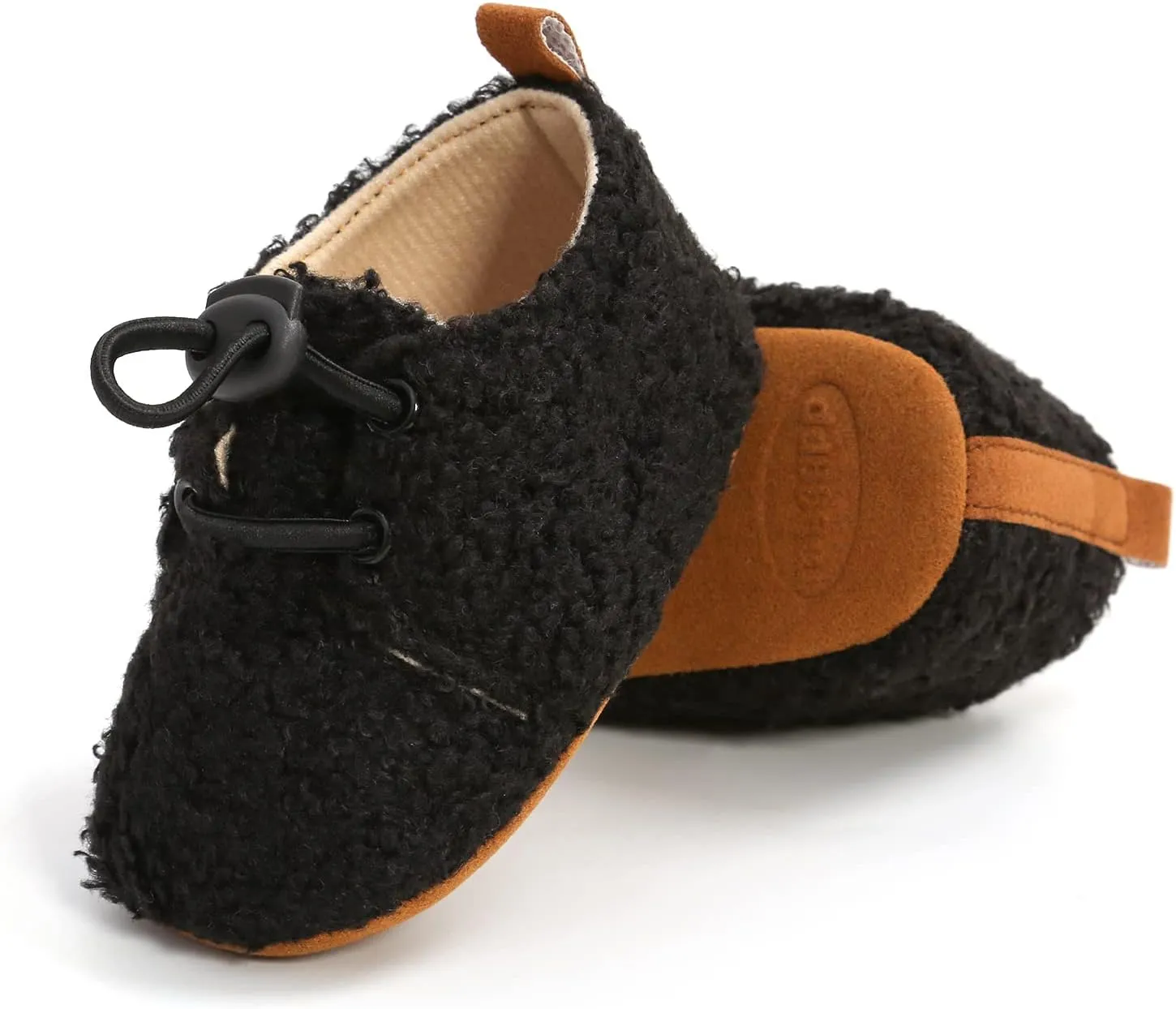 SOFMUO Unisex Baby Girl Boy Slippers Lightweight Non-Slip Indoor Moccasins House Shoes Toddler Booties