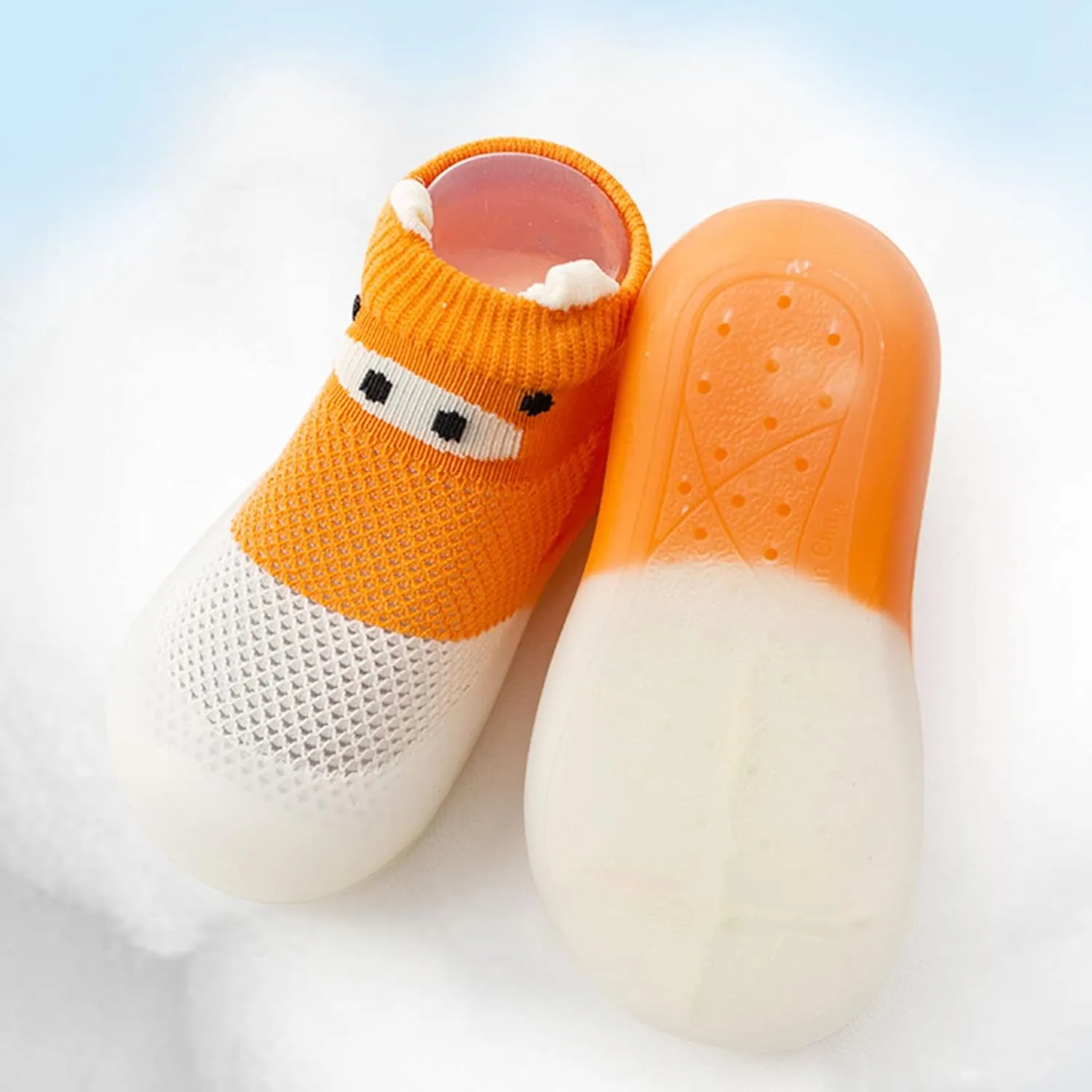 Sole Shoes Soft Toddler Slipper 036Months Boys Socks Anklet Summer Solid Baby Rubber Girls Toddler Thin