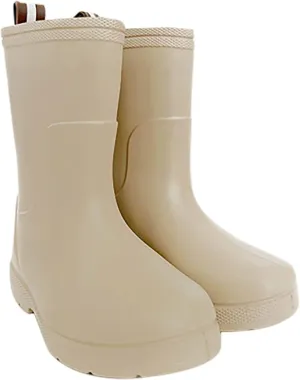 Solid Rain Boots Toddler Children Soft Pull On Rainboots Boys Girls Classic Water Shoes Baby Anti Slip Children Boots