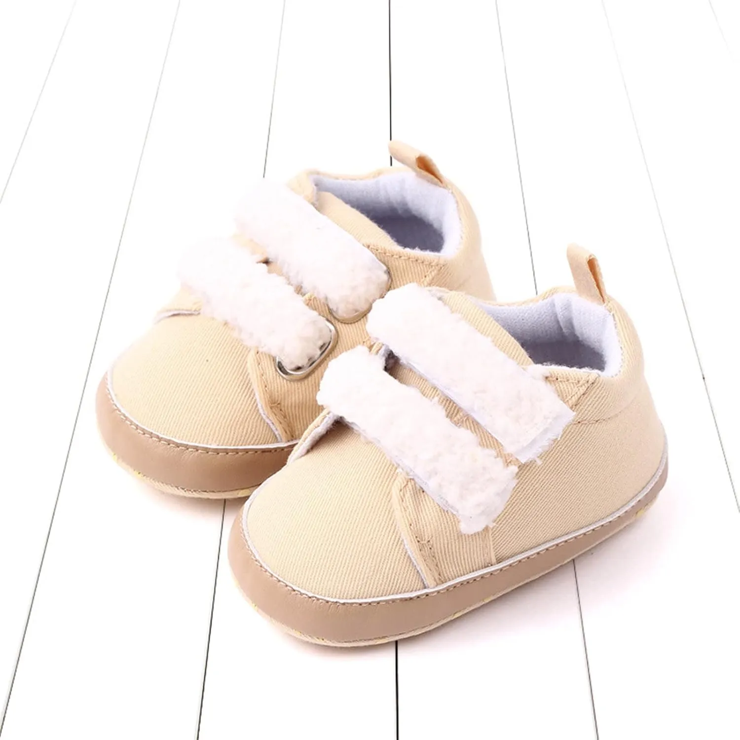 Spring Children and Infants Toddler Shoes Boys and Girls Floor Sports Shoes Soft Light Non Slip Comfortable Solid Color Toddler Fall Boots