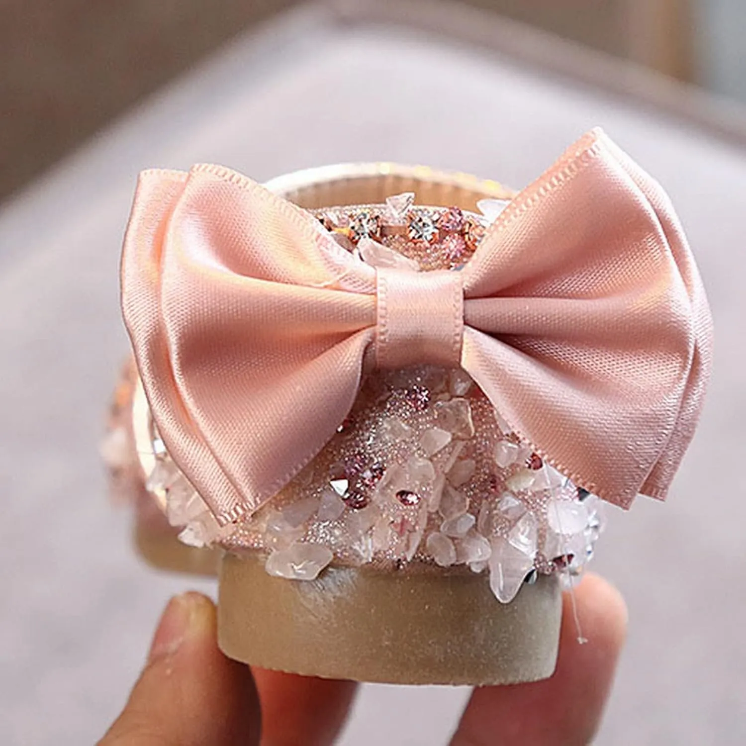 Summer Korean Version Rhinestone Soft Sole Girls' Sandals Princess Shoes Children's Shoes Spring Infant Sandals Girls