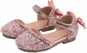 Summer Korean Version Rhinestone Soft Sole Girls' Sandals Princess Shoes Children's Shoes Spring Infant Sandals Girls